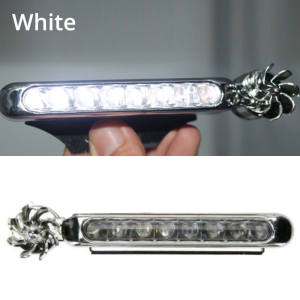 1PCS Wind Energy No Need External Power Supply Car Daytime Running Lights 8 LED DRL Daylight Headlight Lamp Car Light Wind Light LED56