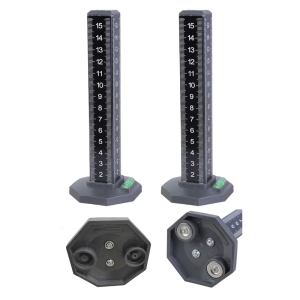 Double Side Scale Contouring Ruler for Ceramic Tile Positioning Leveling Antidrop Designing Stable Floor Tile Alignment