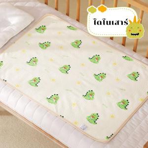 ผ้ารองกันฉี่ 50*70/70*90 ผ้ารองฉี่เด็กซักได้   ผ้าฝ้ายแท้ หลายชั้น  ชั้นล่างมีชั้นกันน้ำ