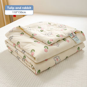 ผ้าห่มนวม ผ้าห่มเด็กBaby’s Blanket 110*150cm ลายการ์ตูน ผ้าห่มใยถั่วเหลือง เกรด A ระบายอากาศได้ดี นุ่มสบาย