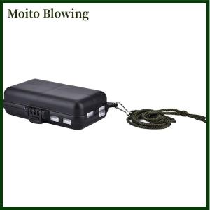 Moito Mini Storage Case Double Layer Detachable Fishing Tackle Box Fishing Spoon Hook Bait Storage Box Fishing Accessories