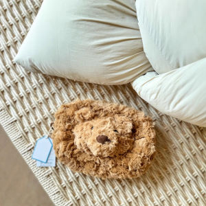 Genuine Jellycat Uk JE Bear Plush Handbag Makeup Bag Stationery Bag Storage Bag