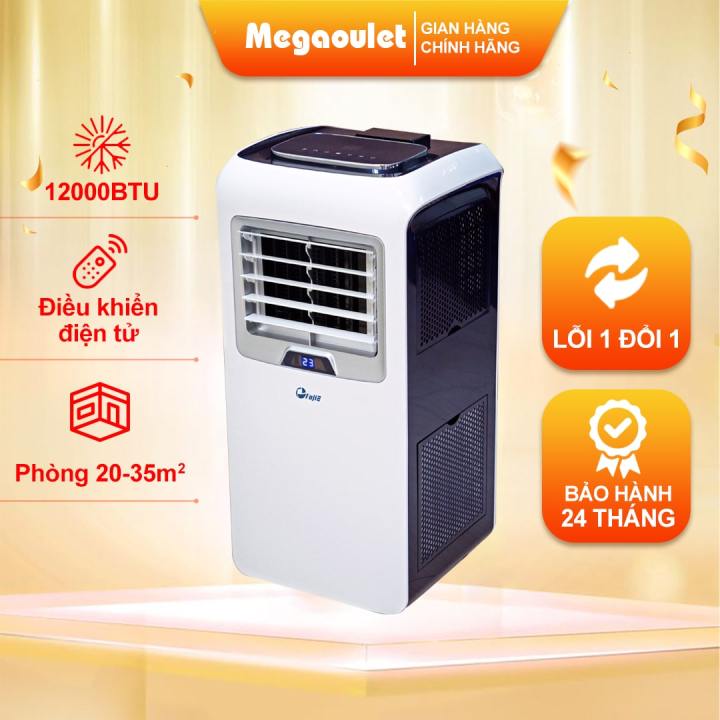 Máy lạnh di động mini 12.000 BTU FUJIE, điều hòa di động đứng mini làm lạnh đa năng hút ẩm lọc không khí , điều khiển từ xa, qua App, không cần lắp đặt - Chính hãng bảo hành 2 năm