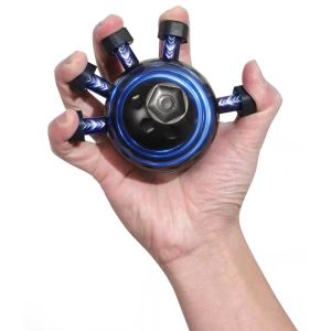 FUJIN Năm ngón tay Tay nắm tăng sức mạnh Công thái học Có thể điều chỉnh Dụng cụ tập thể dục kẹp bóng tay Dụng cụ tăng cường ngón tay Bền Dụng cụ tăng cường tay cầm Nam Nữ