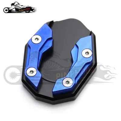 Pinph Nmax V2 2020 CNC Modified Side Stand Shoes Flat Foot Extension Kickstand Pad made in Thailand Black/Blue/Red/Silver/Gold