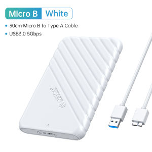 [ออกใบกำกับ- ทักแชท] ORICO กล่องใส่สำหรับฮาร์ดดิสก์ (NO SSD HDD) (USB C ขนาด 2.5 นิ้ว USB 3.0 to SATA III กล่องฮาร์ดดิสก์ภายนอกที่รองรับ SSD HDD 7 มม. และ 9.5 มม. รองรับ USAP (25PW1)