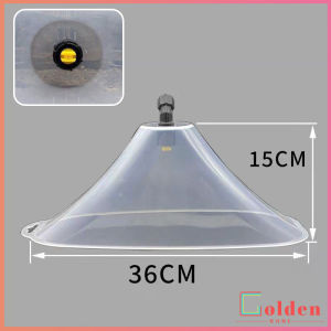 Golden ฝาครอบหัวพ่นยา หัวฉีดพ่นยา ใหญ่ หัวฉีดกันลม ผลิตจากพลาสติกเกรด แข็งแรงทนทาน Windproof nozzle