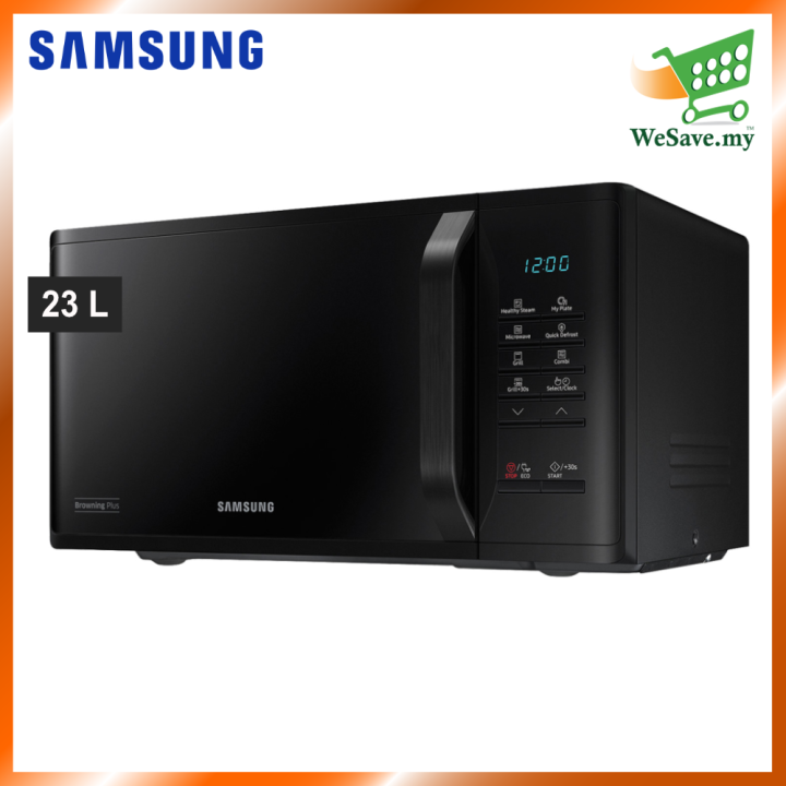 Samsung MG23K3513GK Grill Microwave Oven with Healthy Steam, 23L
