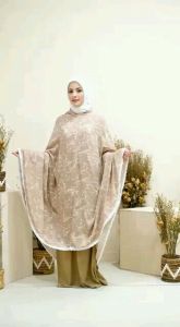 Mukena Travelling 2In1 Motif Soraya / Mukena Cantik / Mukena Dewasa