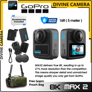 GoPro Max 2 The True 8K 360 Action Camera