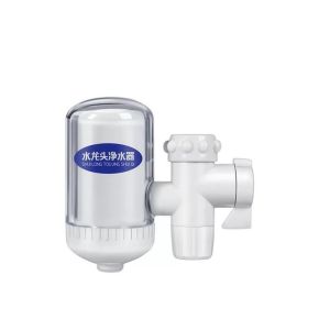 LMS70 Plastic Faucet Filter with Filter Element Tube Water Filter Bacteria Removal Tap Filter for Household