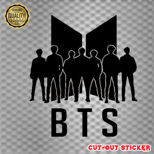 BTS High Quality Cutout Stickers 6 Inches Water Proof/ for Indoor and Outdoor