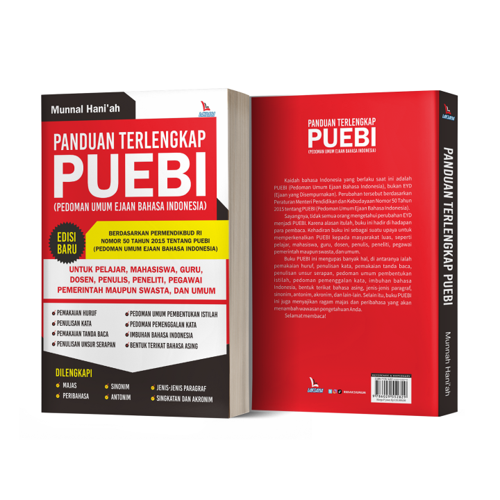 Buku Panduan Terlengkap PUEBI (Pedoman Umum Ejaan Bahasa Indonesia ...