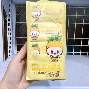 Khăn giấy ướt mini bỏ túi tiện lợi dễ thương (1 bịch có 8 gói nhỏ)