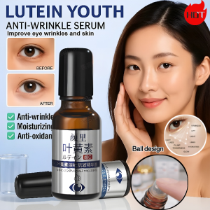 Lutein anti-wrinkle essence oil Lutein anti-wrinkle essence oil Roll-on design Anti-wrinkle fine lines soften eye area Anti-aging eye cream fades fine lines reduces dark circles shrinks pores repairs eye firming essence