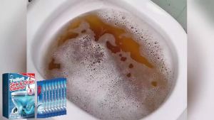 Jue-Fish Toilet Unclogging Cleaning Powder Toilet Bowl Drain Anti-Clogging Deodorizing Cleaning Powder