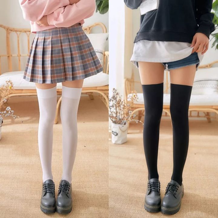 1 Pair School Socks Knee High Socks Ladies Long socks for women knee socks  for women