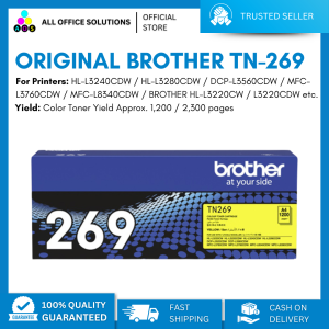 Original Brother TN-269 Cyan Magenta Yellow Black Colour Toner Cartridge