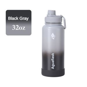 【2PCS/Set】1000ml Large Capacity Thermal Cup Tumbler 30oz Stainless Steel Drinking Water Bottle large capacity water bottle  Hot and Cold with Gradient Macaron Colors for Outdoor Sports
