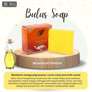 HERBAL SOAP SR12 / SABUN BULUS - SABUN KOPI FLEK HITAM - SABUN MADU -SABUN BERAS / SABUN HERBAL BPOM