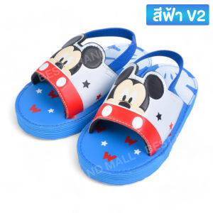 รองเท้าแตะเด็กหัดเดิน รัดส้นลายการ์ตูน มิกกี้ มินนี่ เหมาะกับเด็กผู้หญิงเด็กผู้ชายเบานุ่มรองเท้าแตะเด็กหัดเดิน ลายการ์ตูนมิกกี้เมาส์ มินนี่เมาส์ รัดส้น ใส่สบาย เบานุ่ม กันลื่น เหมาะกับเด็กผู้หญิง เด็กผู้ชาย วัยหัดเดิน วัยเตาะแตะ รองเท้าเด็กแฟชั่นขนาด19-22