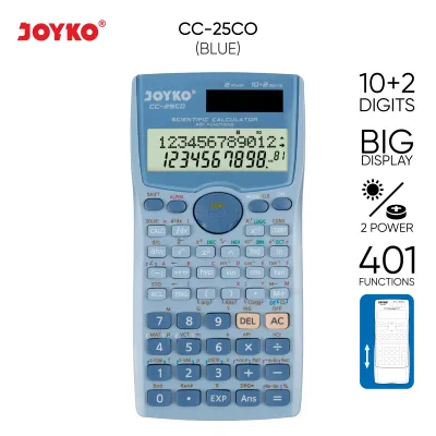 Calculator Kalkulator Joyko CC-25 Scientific 401 Functions
