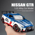 1:24นิสสัน Skyline GTR R34 R35ล้อแม็กรถสปอร์ตรุ่น D Iecasts โลหะรถแข่งรุ่นจำลองเสียงและแสงเด็กของเล่นของขวัญ. 