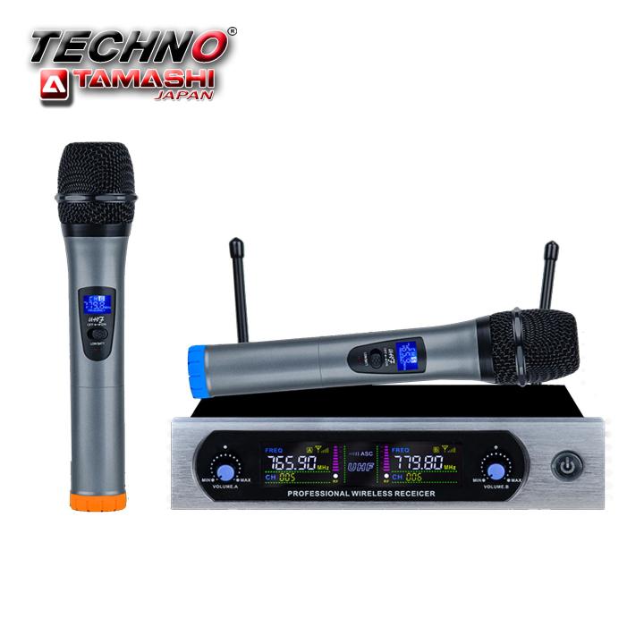 Techno Tamashi TN 300 Dual Channel UHF Wireless Microphone System