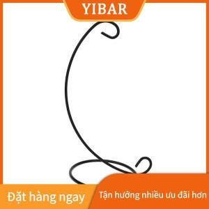 YIBAR Giá đỡ cây bằng sắt 1x23cm 9 inch để trang trí nhà Bình thủy tinh trong suốt