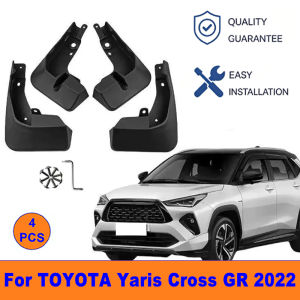 4Pcs Mud Flaps For TOYOTA Yaris Cross GR 2022 - Splash Guards Front & Rear Wheel Fender Mudguards Car Exterior Protection Parts