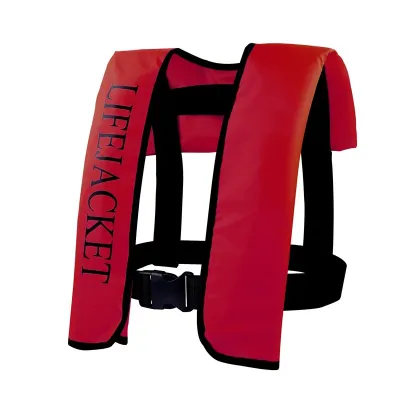Rompi Pelampung Dewasa Manual Inflatable Life Jacket Profesional Jaket Pelampung Dengan Gas CO2