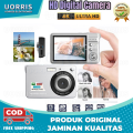 Digital Camera Digicam Kamera Pocket 48MP/Kamera DIGITAL POCKET KYOU ORIGINAL FULL SET/18 Mega Pixels LCD Rechargeable HD Digital Camera CCD Video Camera Outdoor Anti-Shake Point & Shoot Digital Camera HYB Support Sd Card Camcorder Photography. 