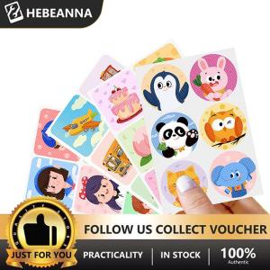 hebeanna 36 60PCS Mosquito Repellent Stickers Cartoon Natural Mosquito Patches Non-Toxic Outdoor Camping Traveling Fishing Kids Supply