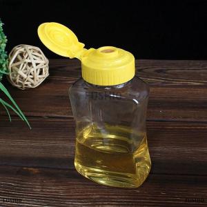[COD] FUSHI0 Plastic Honey Squeeze Bottle Condiment Ketchup Dispensers Flip Cap Refillable Syrup Jars Leakproof Containers Squeezable Bottles