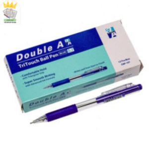 Combo 12 cây Bút bi Double A Tritouch 0.7mm chính hãng.