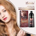 READY STOK !!! MOKERU Color Shampoo Argan Oil Dye Hair / Sampo Semir Herbal Alami 500ml. 