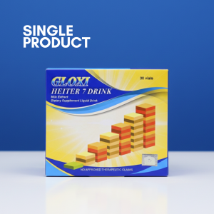 Gloxi Heiter 7 | Premium Bone Health & Growth Support Supplement | 30 Vials