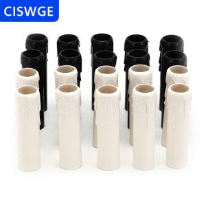 [COD] CISWGE HUALI02 10 Ống Nến Nhỏ Giọt Bằng Nhựa Ống Bọc Bóng Đèn Chùm