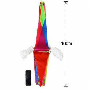 50/80/100M Triangle Flags Colour Triangle Flag For Event Scene Atmosphere Decor