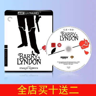 Barry Linden 1975 4K Blu-ray Disc English Chinese DTS-HDMA Dolby Vision UHD CC