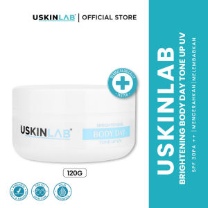 Uskinlab Official Body Day Cream Tone Up Brightening Krim Siang Badan Mencerahkan BPOM