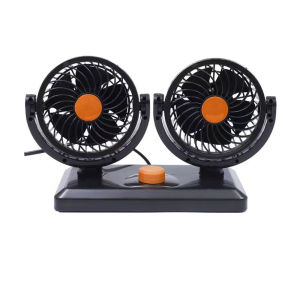 COD Kipas Angin Mobil 24v Big Van 12V Pendinginan USB Kipas Lipat Mobil Lipat Bisu Tenaga Angin Super Kepala Listrik