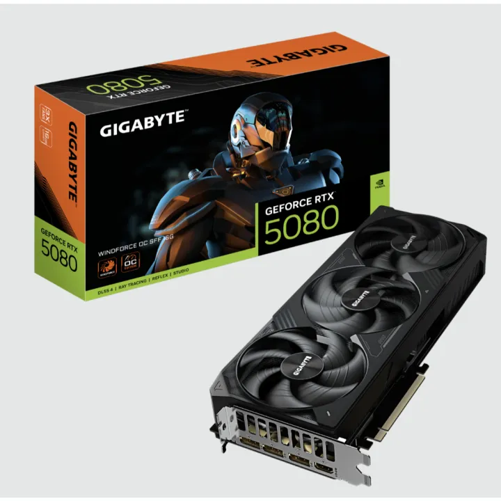 (NEW RELEASE) Gigabyte Windforce NVIDIA Geforce RTX 5080 16GB GDDR7 PC Graphics Card (Brand New Full Set)
