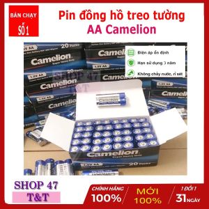 Pin đồng hồ treo tường AA Camelion hộp 40 viên