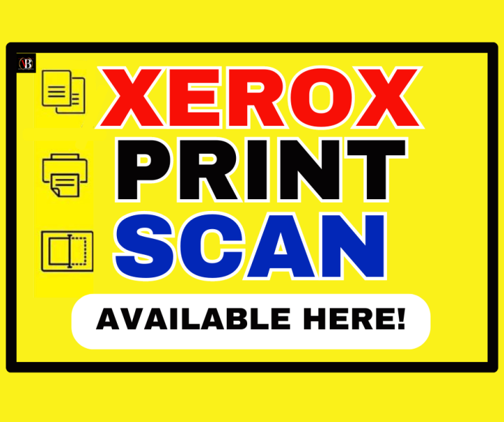 Laminated XEROX Signages A4size makapal 250mic matibay glossy | Lazada PH