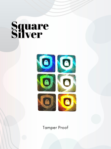 Tamper Proof CVV sticker seal for Debit/Credit card