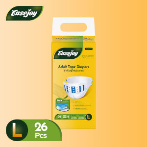 Easejoy Jumbo Pack Tape Diapers M30/L26/XL24