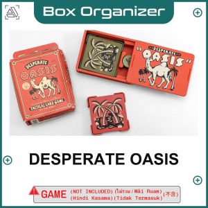 Desperate Oasis Board Game Box Organizer Insert