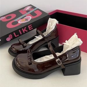 Mary Jane shoes for Women Fashion Cute school shoes Lolita/JK uniform shoes