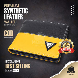 Dompet Pria Modern & Fungsi Praktis: Dompet Kulit Sintetis PU Premium